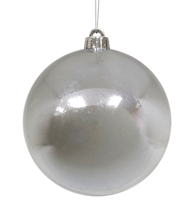 decorazione albero di natale - palline - rosso,oro e argento - 1 scatola da 3 palline per colore