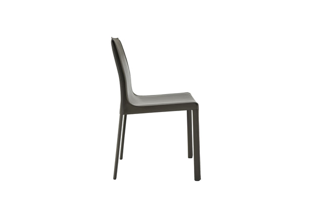 set of 2 lusaka dining chairs gray