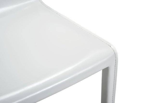 set of 2 lusaka dining chairs white