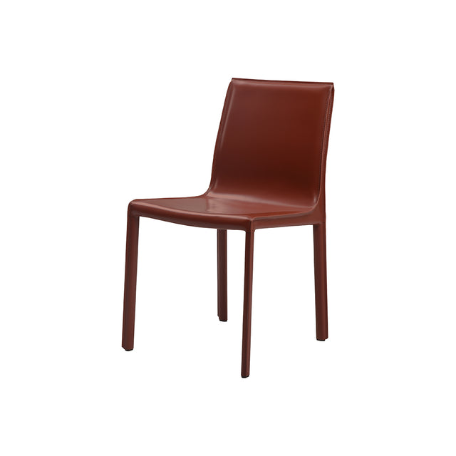 set di 2 sedie da pranzo lusaka burgundy
