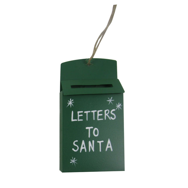 decorazione albero di natale - busta delle lettere da appendere - set 6 pz