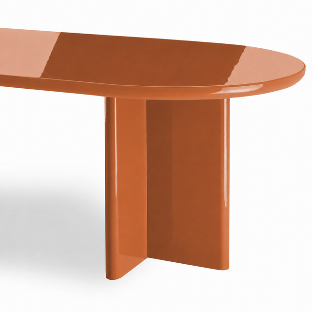 Magenta lucido terracotta