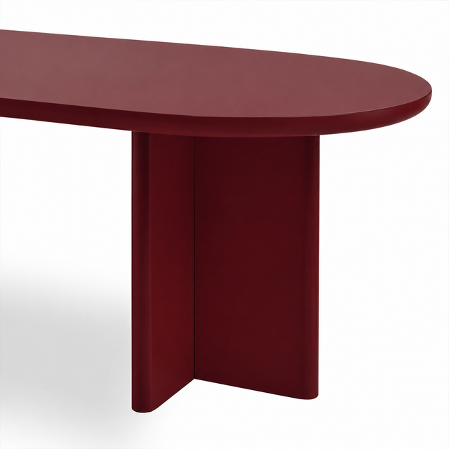 Magenta opaco burgundy