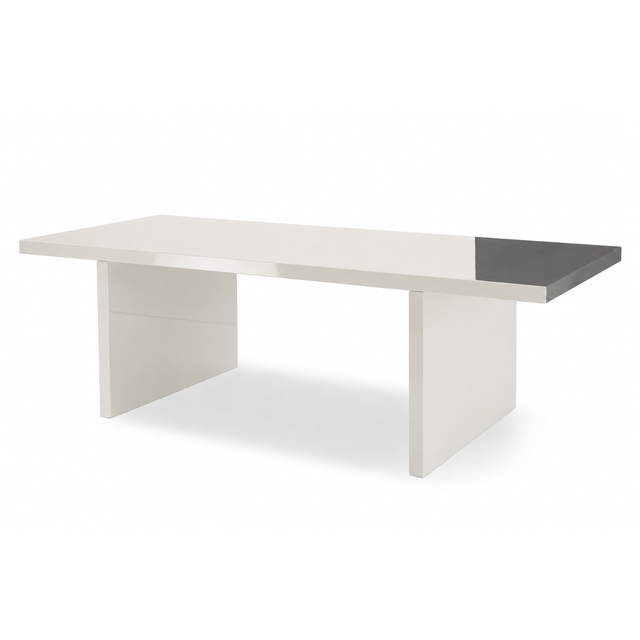 Glossy white Quadronno porcelain