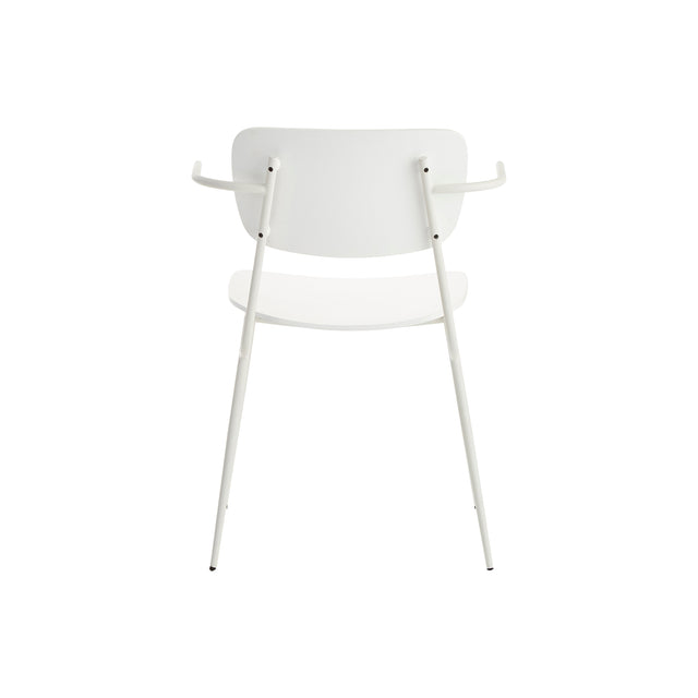 set di 2 sedie pavia bianca