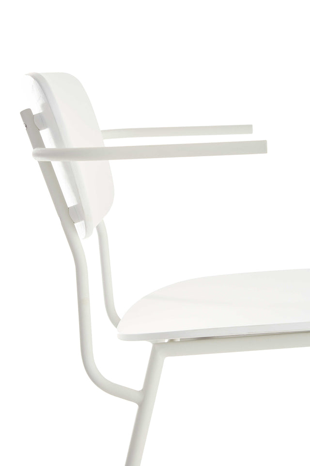 set di 2 sedie pavia bianca