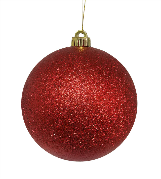 decorazione albero di natale - palline - rosso,oro e argento - 1 scatola da 3 palline per colore