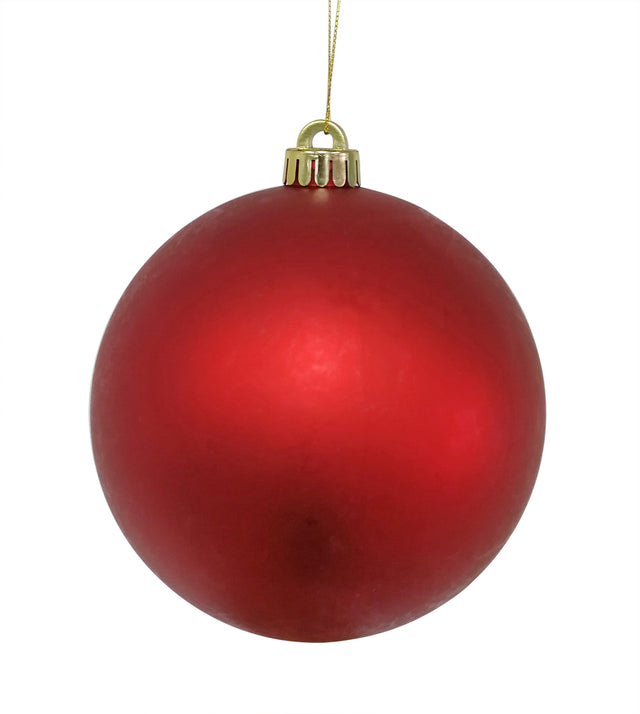 decorazione albero di natale - palline - rosso,oro e argento - 1 scatola da 3 palline per colore