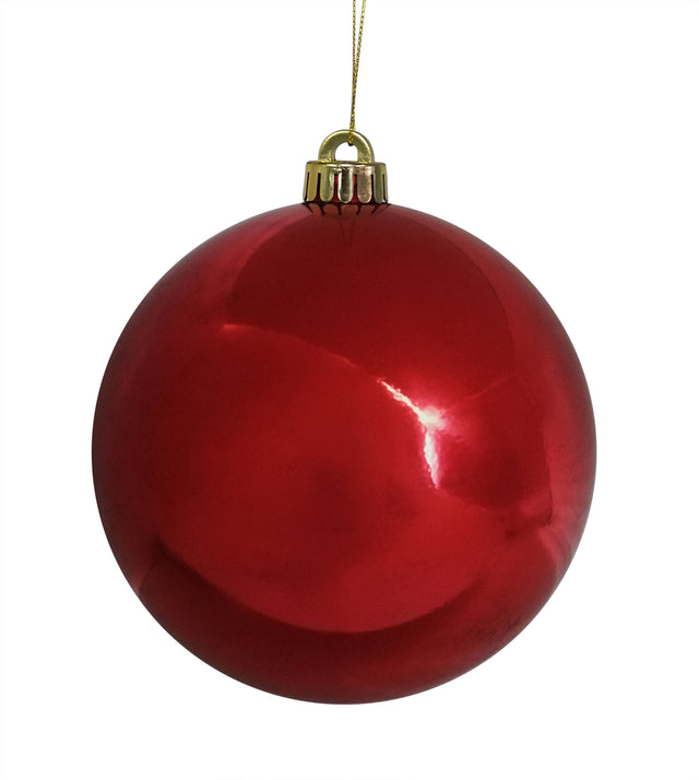 decorazione albero di natale - palline - rosso,oro e argento - 1 scatola da 3 palline per colore