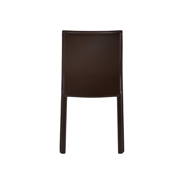 set of 2 dark brown Lusaka dining chairs