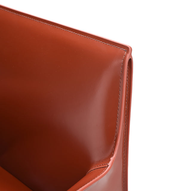Lusaka burgundy dining chair with armrests