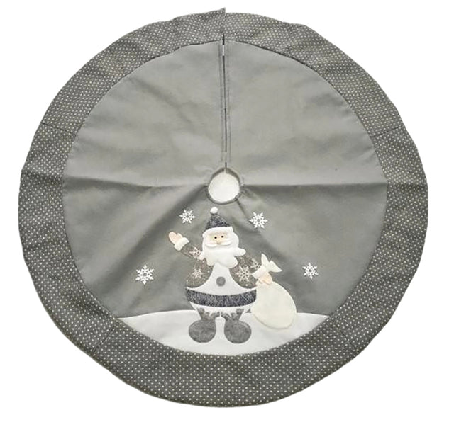 decorazione albero di natale - gonna in tessuto  - 1 pezzo