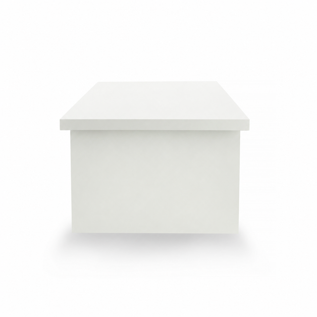 Quadronno opaco bianco