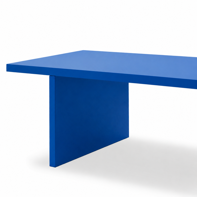Quadronno opaco blu genziana