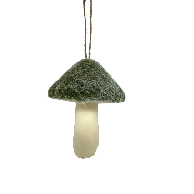 decorazione albero di natale - fughetto da appendere - rosso/bianco - bianco/verde - 2 pz