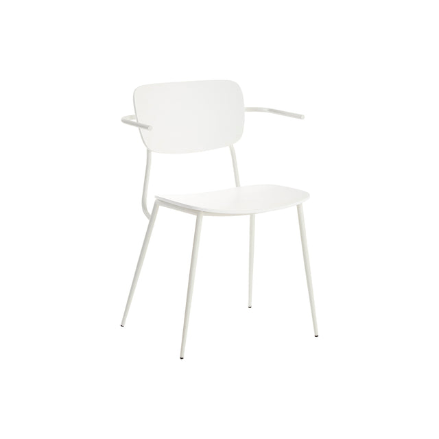 set di 2 sedie pavia bianca